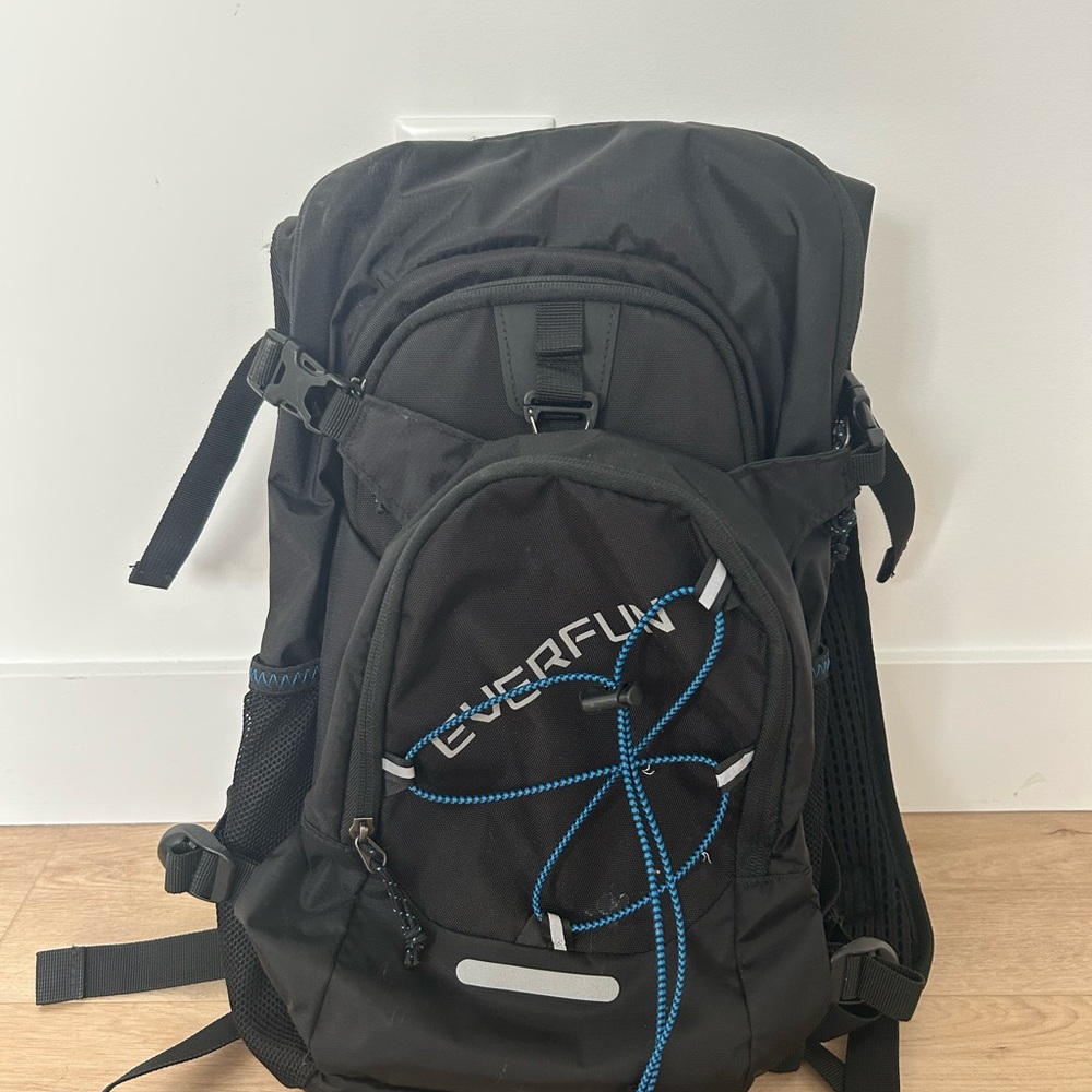 Black Backpack for hiking